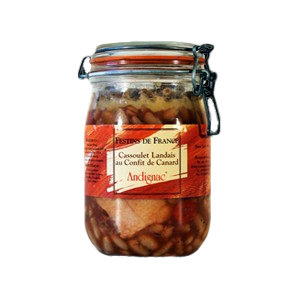 Cassoulet Landais aux Manchons Confits - 1500g