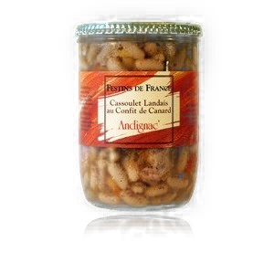 Cassoulet Landais aux Manchons Confits - 780g