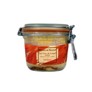 Foie Gras de Canard entier semi-conserve Bocal Le Parfait - 315g